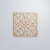Ekena Millwork Medium Garland Decorative Fretwork Wood Wall Panels, Alder, 15 3/8"W x 15 3/8"H x 3/8"T WALW16X16X0375GRDAL